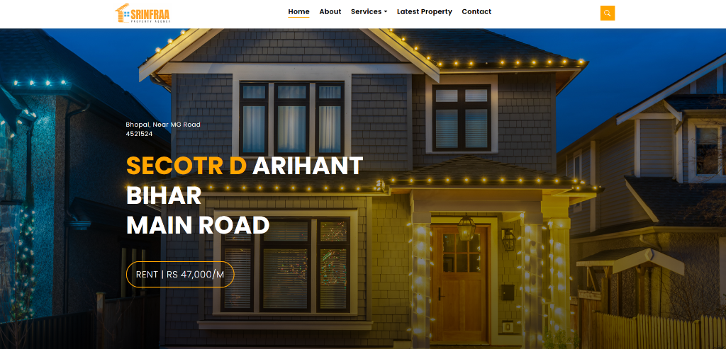 SRINFRAA Property Portal